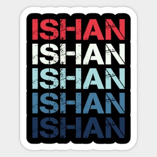 Ishan Sticker